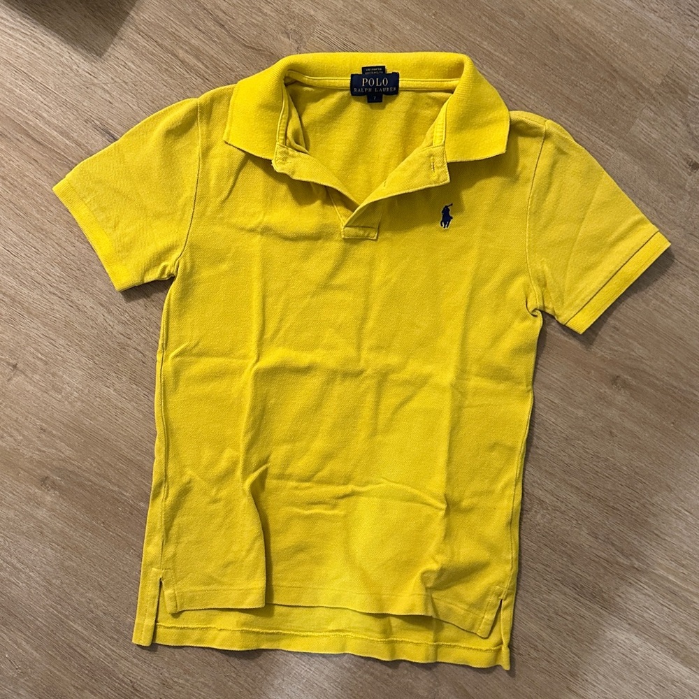⭐️ Polo by Ralph Lauren Yellow Kids Polo Shirt